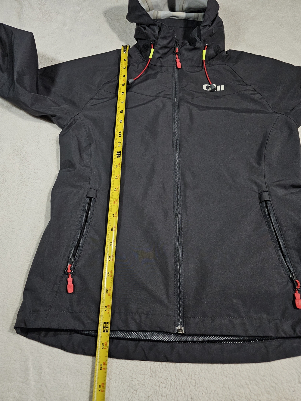 Gill Women's Pilot Jacket Size 4 Black waterproof. - Picture 12 of 12